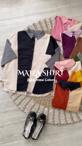 Kemeja Linen Wanita Salma LongShirt Oversize Baju Atasan Wanita Terbaru