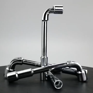 L Type Socket Wrench 6-12mm Angled Hex Double-Head Elbow Hex Wrench for Mechanic Car Repair Tool Spanner Stick