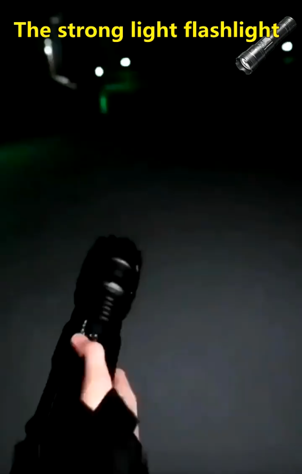 Torch Light Flashlight Touch Light Rechargeable Waterproof Multi-Function Torch Light Outdoor Camping Light