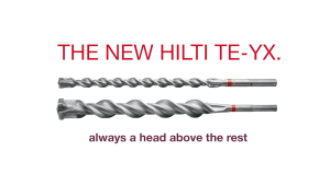 Hilti TE-YX SDS-Max Metric Hammer Drill Bit ( 12~55MM )