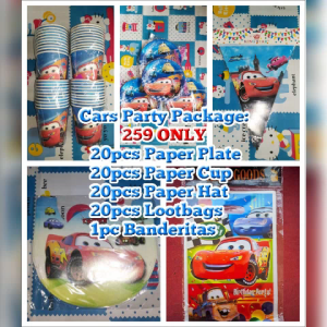CARS THEME PARTY PACKAGE: Budget-Friendly Options for Birthdays & Christenings