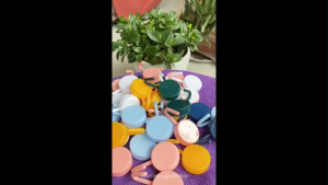 Gantungan Hook Bulat Polos Tempel Tembok Wall Hook/GANTUNGAN TEMPEL DINDING