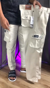 Celana Cargo Panjang Pria Model Slimfit & Gombrong Terbaru