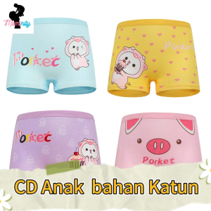 Celana Dalam CD anak bayi perempuan Katun Halus Motif Lucu Baby Girl Underwear umur 2 -12 tahun