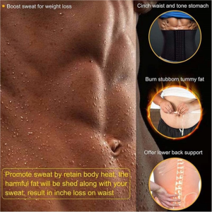 Korset Cowok / Korset Perut Pria / Pakaian Perut Pelangsing Corset Pelangsing Perut Night Fat Burner
