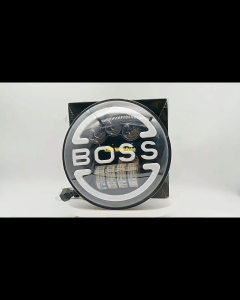 Boss 80W 7 inches LED Round HeadLight Universal For Jeep Car Dirt Bike 12V 24V High And Low Head Light LED Running Signal Light Super Bright Headlight