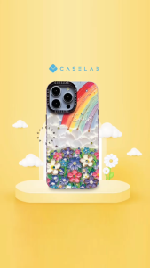 CASELAB PREMIUM FLOWER Case 3D RAINBOW SKY FLORAL CASE LUXURY Kompatibel Untuk IP (11-15 PROMAX) 15 PROMAX 15 PRO 15 PLUS 15 14PROMAX 14PRO 14 PLUS 14 13PROMAX 13 PRO 13 12 PROMAX 12 PRO 12 11 PROMAX 11