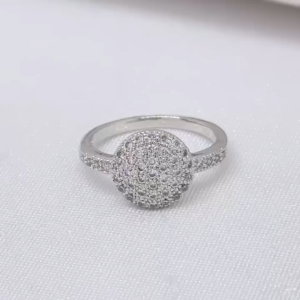 Cincin Silver  Xuping Wanita Aksesoris Fashion Awet Tahan Lama Anti Karat Cocok Untuk Harian G9-7D