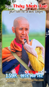 Tranh treo tường Phật Giáo thầy THÍCH MINH TUỆ 22