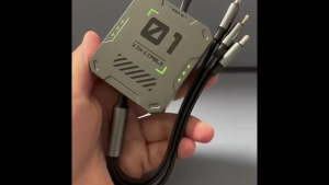 TD Kabel Charger 3in1 Dapat Ditarik Lightning Micro USB Type C Pengisi Daya Super Cepat 100W 1.2M - TD-B023 - 7CUA1HGY