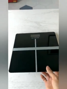 Arrow Weight scale Digital LCD Electronic Tempered Glass bathroom weighing Scale