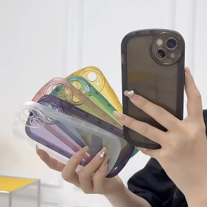 [FN]Simple เคสไอโฟน เคสใส tpu  shockproof ป้องกันการตก เคส compatible For iPhone 7 8 7P 8P X XS XSMAX เคสไอโฟน11 12 13 Pro max เคสเกาหลี #9