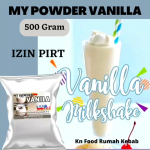 Bubuk Minuman Bubble Drinks Vanilla 500gr Rasa Vanila Bubble Drink
