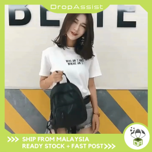 DROPASSIST 1080 Women Ladies New Fashion Casual Backpack School Bag Beg Galas Wanita Perempuan