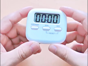LCD Digital Kitchen Cooking Timer Count Down Digital Timer Study Alarm Magnetic Builtin Speaker Mini Electronic Timer