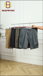 Quần Short Kaki Nam Trung Niên BSAMIO Có Xếp Ly Dài Qua Gối Vải Mềm Dày Dặn Có Size Đại Từ 28 Đến 38 - Lazada