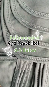 Seri Merah 12 Pcs Popok Bayi Baru Lahir Popok Ikat Kain Cuci Ulang 100% Kualitas Premium