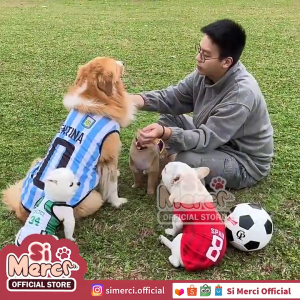 【Si Merci】Baju Jersey Bola Anjing Kucing Kelinci Lucu Baju Tank Top Jersey Hewan Sport