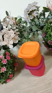 CHOBIG Toples Square Mini 150ml Tempat Makanan Small Sealware Food Grade