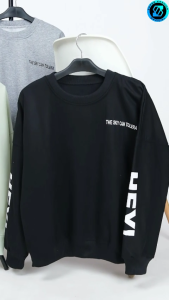 Sweater The Sky Can | Oversize Korean Style Sweatshirt Oblong Terbaru | Bahan Fleece | Allsize