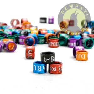 SEMPATI Ring penanda kaki burung merpati dara dan lain-lain WGOILBJ2