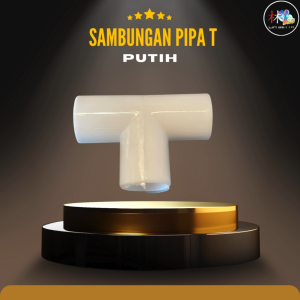 (T PUTIH ) SAMBUNGAN T PIPA AQUARIUM / T PIPA AQUARIUM / SAMBUNGAN PIPA 5/8