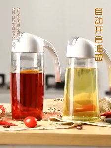 Botol Kaca Tempat Bumbu, Botol Minyak Goreng Kaca, Stainless Steel Tempat Kecap, dan Syrup Olive Oil