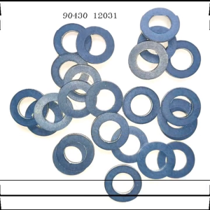 10Pcs Gasket Baut Oli Mobil Packing Tap Oli Mesin Mobil TOYOTA M12 - Ring Gasket Oli Mesin TOYOTA OE: 90430-12031 / Gasket Plug 12 mm