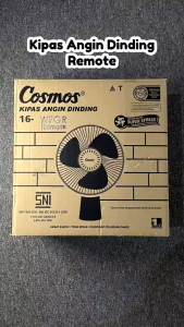 Cosmos Kipas Angin Dinding Remote Control - 16 inch - 16WFGR - FREE ONGKIR Jabodetabek