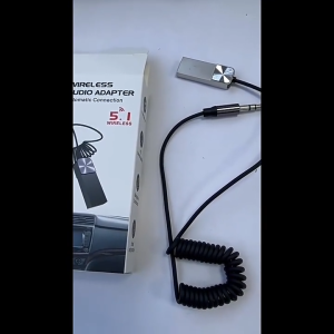 5.0 AUX penerima bluetooth mobil usb ke pemancar bluetooth mobil 35 mm untuk adaptor audio bluetooth mobil