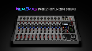 NewBaxs มิกเซอร์เสียงระดับมืออาชีพ CT160S 16 ช่อง เอฟเฟกต์ DSP ในตัว รองรับการเล่นบลูทูธ/USB/MP3 อุปกรณ์เครื่องเสียงระดับมืออาชี