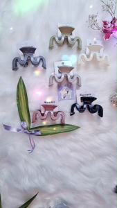 Gắp tóc gợn sóng tráng gương ngọt ngào kẹp càng cua Hàn Quốc cào tóc xinh đẹp - thương hiệu Vợ Chồng Tôi