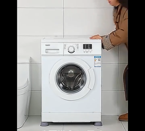 8PCS Washing Machine Rubber Foot Pads Anti Slip Anti Vibration Machine Support Universal Fixed Fitment for Dryer