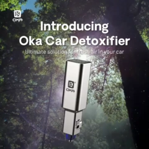 OKA Car Detoxifier V3 In-car Air Sterilizer Negative Ion Active Oxygen Remove Odor Bacteria