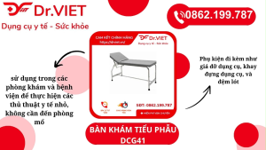 BÀN KHÁM TIỂU PHẪU DCG41
