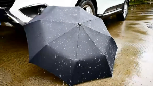 Umbrella Automatic Foldable Compact UV Protection 2-Ways Auto 8 Ribs Windproof