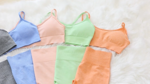 Quần short yoga SURI eo cao dệt kim co giãn 4 chiều phong cách châu Mĩ tập thể dục chạy xe đạp