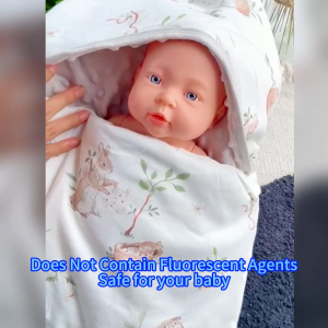 [Einmilk] Baby sleeping bag Newborn swaddle 100% cotton 5A Grade antibacterial Soft breathable with hood 婴儿襁褓睡袋包巾 SWA269