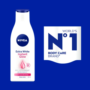 NIVEA Body Lotion Extra Bright Instant Glow SPF15 190ml - Mencerahkan & kulit glowing seketika