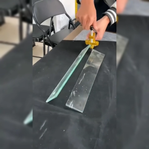 เครื่องตัดกระเบื้องและกระจก 2 in1 เครื่องตัดกระจกชิ้นเดียวแบบพกพา ที่ตัดกระบื้อง เซรามิก แก้วด้วยมือ