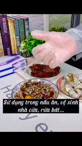 Hộp 100 Găng Tay TPE Siêu Dai Không Thấm Nước Cao Cấp - An Toàn Thận Dụng Phù Hợp Mọi Trường Hợp