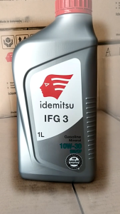 Oli Mesin Mobil 10w30 1Liter Idemitsu IFG3 10W 30 Mineral (tingkat kualitas SM/CF)  Original