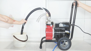 🏆4800W Electric High Pressure Airless Sprayer Latex Paint Spraying Machine Painting Tool 18L/min Airless Spraying Machine