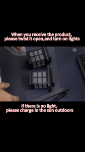 2 Pcs Solar Pathway Lights Outdoor LED Waterproof Garden Lamp Warm Glow Landscape Lighting for Walkway Yard Patio (Auto On/Off)