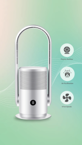 Aller Evobreeze Lite Plasma Air Purifier Bladeless Fan