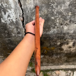 Tongkat Komando Kayu Stigi Model Polos Panjang 60cm