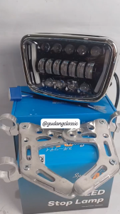 Lampu daymaker rx king oval set breket model bpro komplit