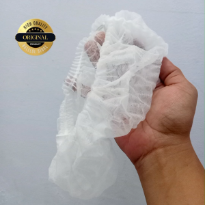 Hairnet Mobcap Disposible 50pcs Perbox Penutup Rambut