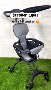 BOSC Stroller Baby/ Kereta Dorong Balita Lipat /Magic Stroller Baby 2 Way Travel Cabin Size