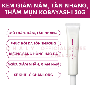 Kem giảm nám tàn nhang thâm mụn Kobayashi Keshimin 30g Nhật Bản